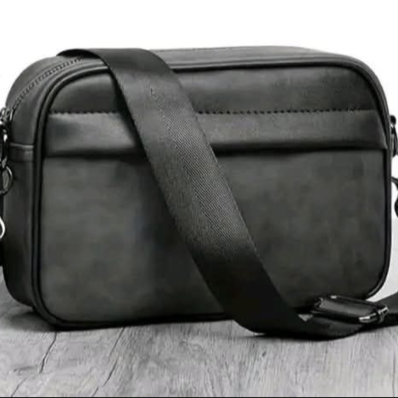 Sac messager en PU style coréen, imperméable, avec impri