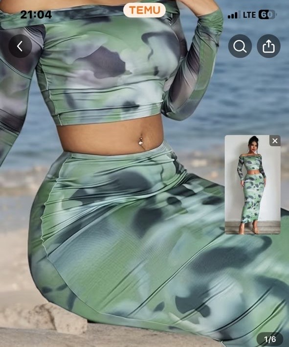 Ensemble jupe et haut