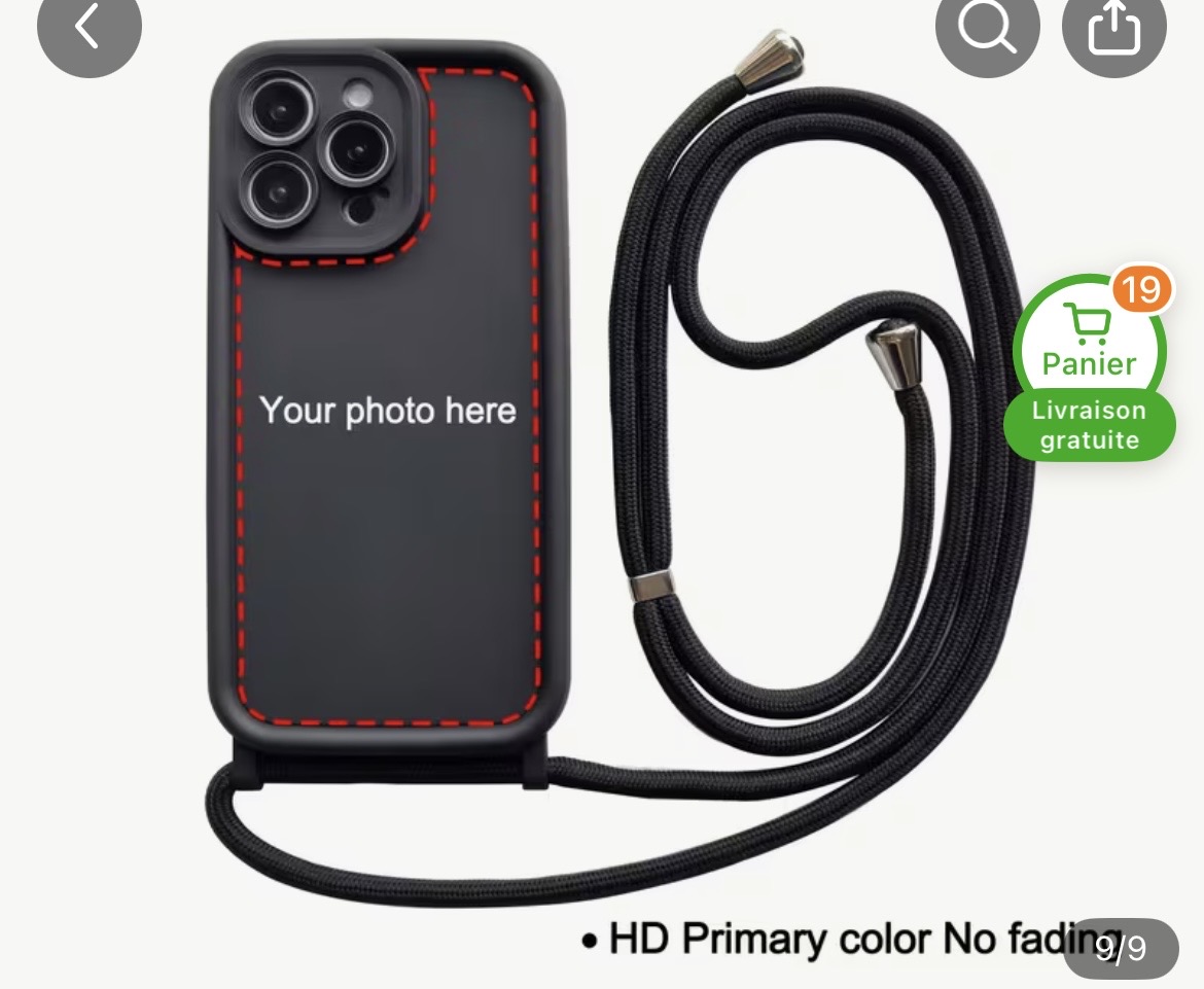 Coque de téléphone personnalisée