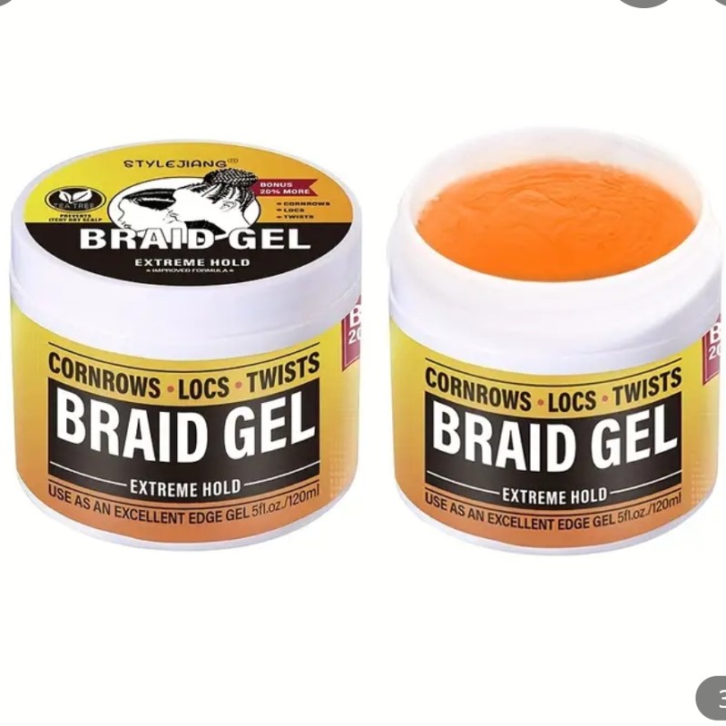 Braid Gel pour placage ,coiffure,