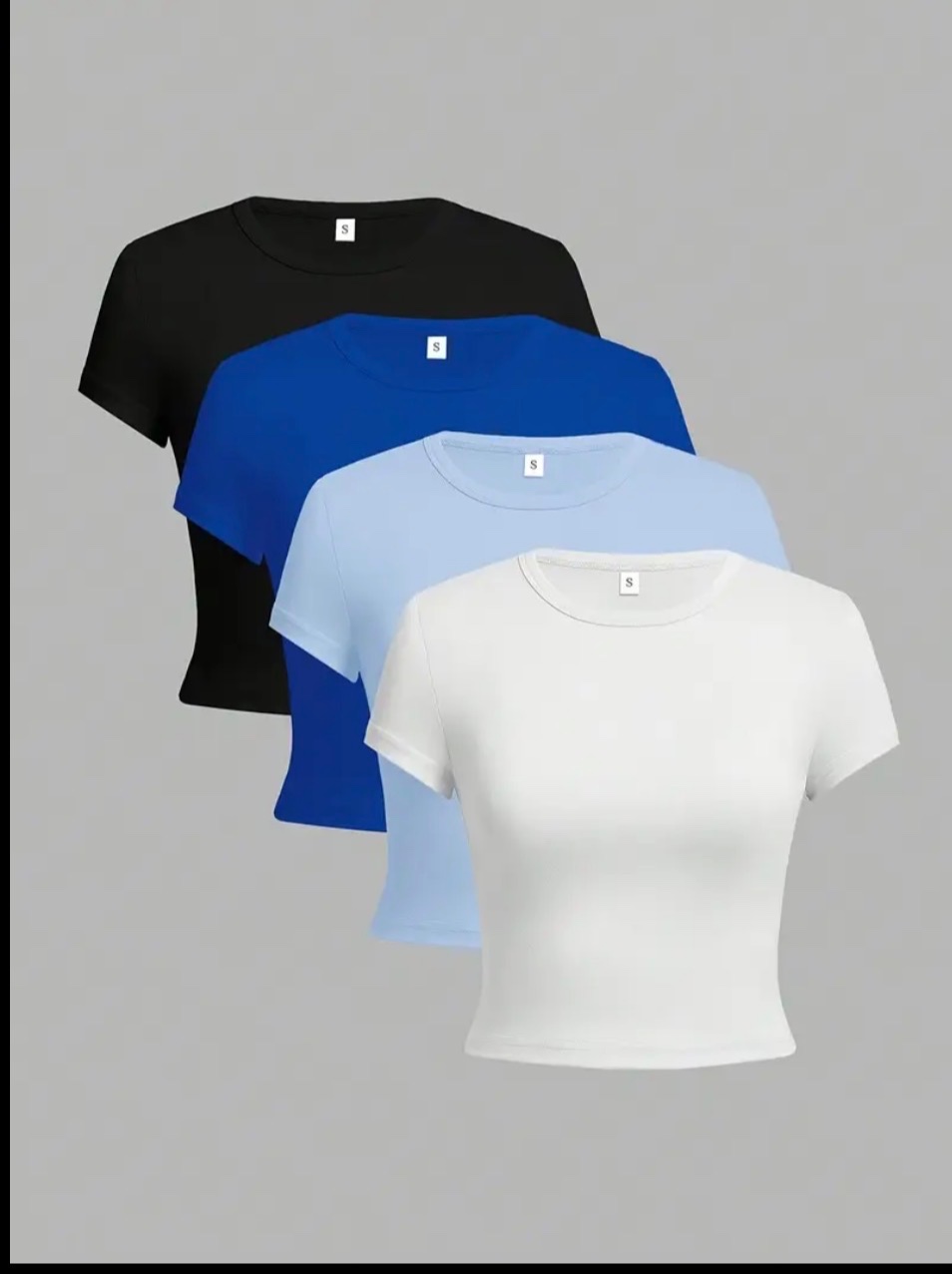 Ensemble de T-Shirts Femme à Manches Courtes