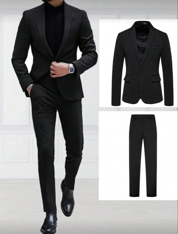 Calvornis Homme Pantalon & Blazer à bouton