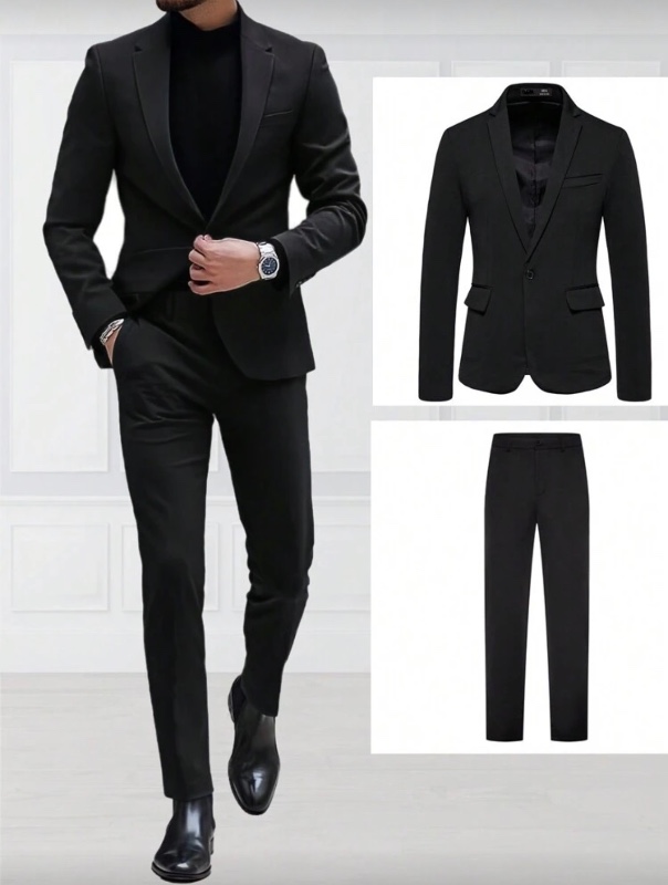 Calvornis Homme Pantalon & Blazer à bouton