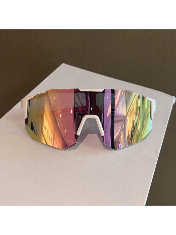 1/2 paire de lunettes PC surdimensionnées décontractées