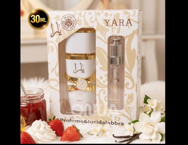 Lattafa - kit Yara Moi Eau de parfum 30ML & Gloss à lèvre