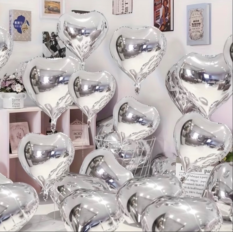 Ballon d'Amour Argenté