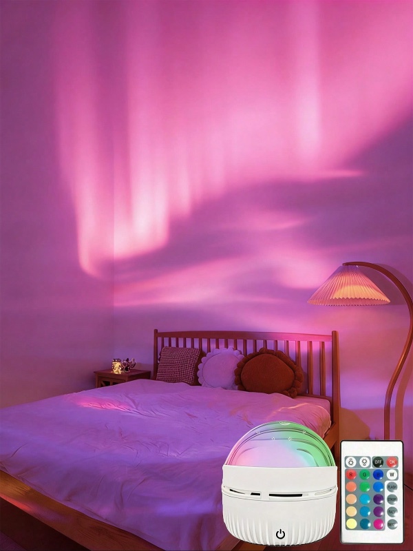 Lumière de projection d'aurore LED