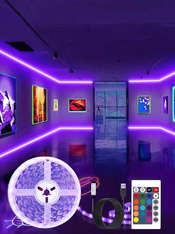 1 pièce Bande lumineuse LED RVB5050