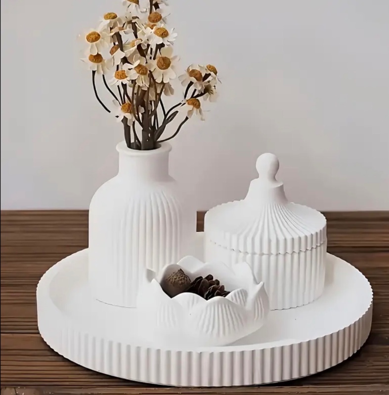 Moule en Argile DIY Moule en Résine Époxy Cristal 5 pièces