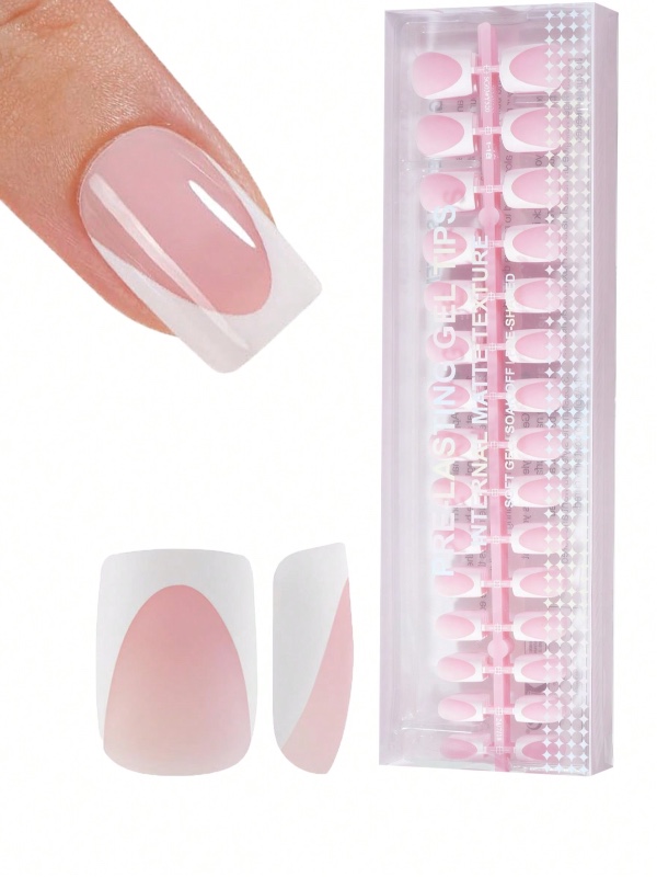150 pièces Ongles gel français