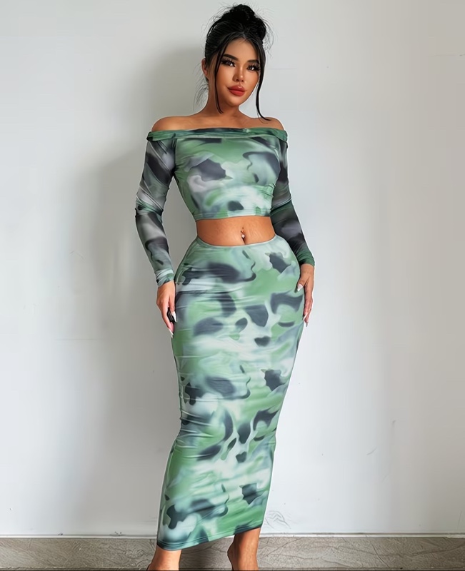 Ensemble de Mode Féminine Européenne et Américaine