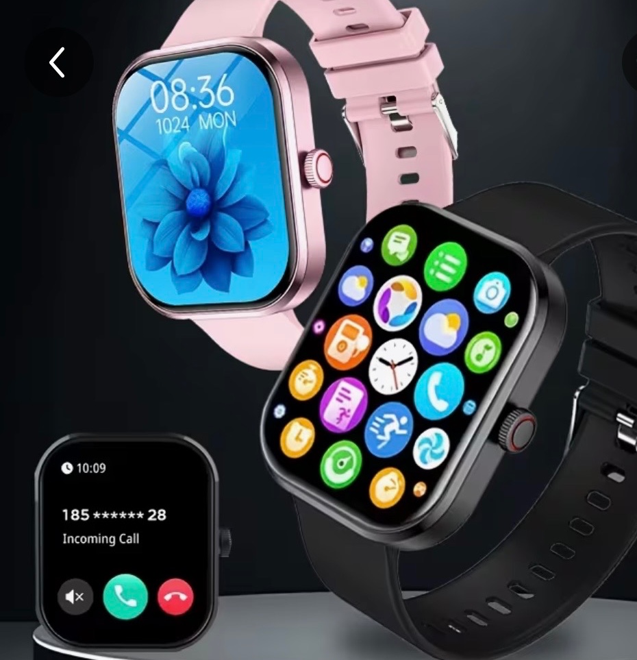 Montre Connectée Tactile Nouveau Modèle 2025 avec Tracker de Fitness