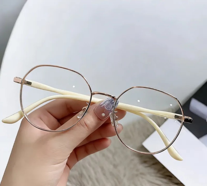 Lunettes Décoratives Femme Couleur Thé au Lait