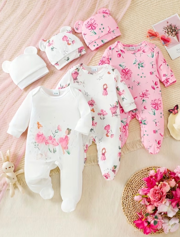 Barboteuse à Manches Longues pour Nouveau-né