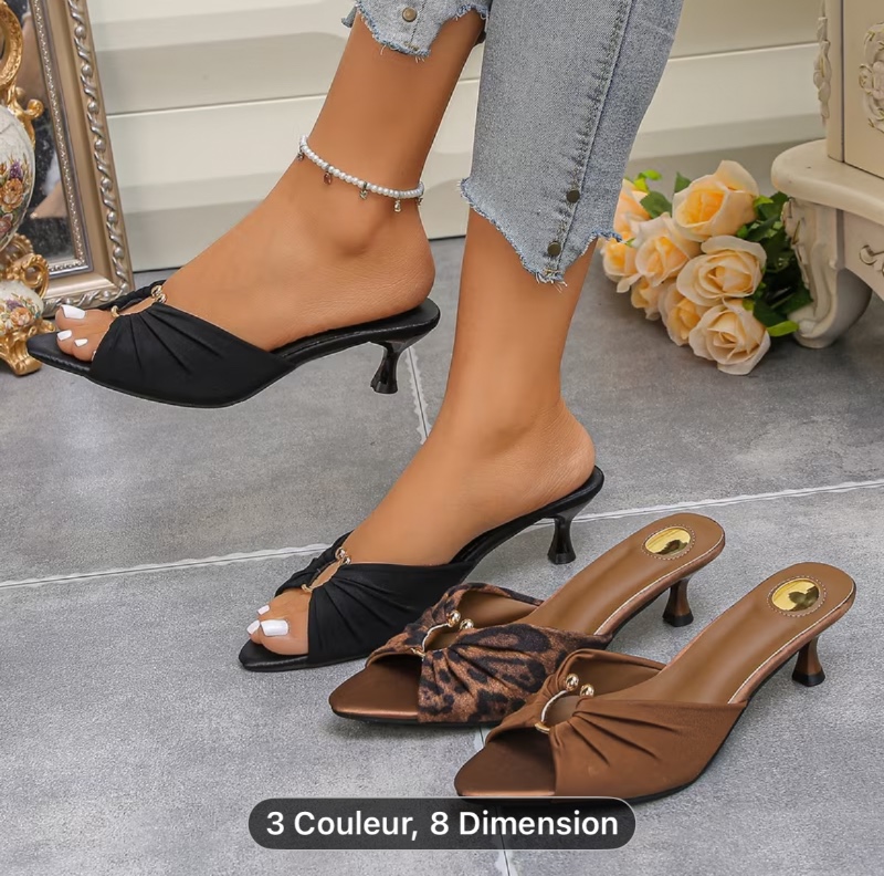Sandales à talons