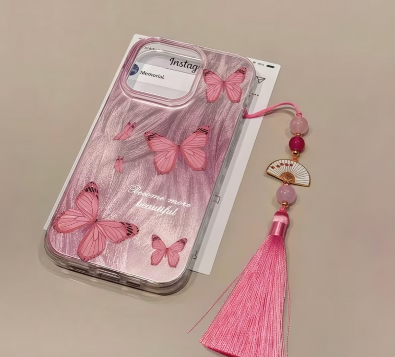 Coque de téléphone avec papillons