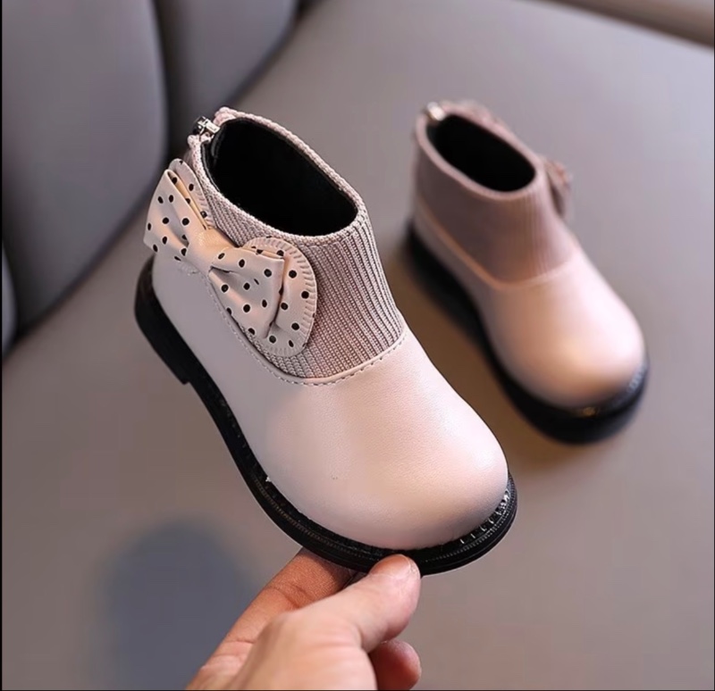 Bottes à Nœud pour Enfants - Bottes Uniques 3 - Polyvalentes