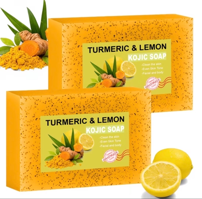TURMERIC & LEMON KOJIC SOAP