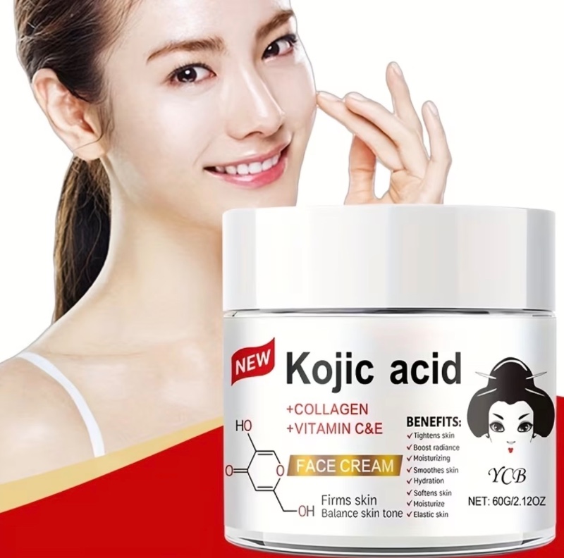 Kojic acid + Collagen + Vitamin C&E Face Cream