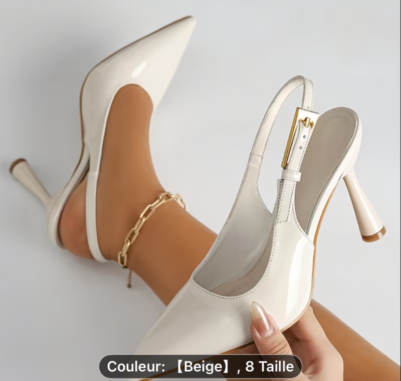 Chaussures de danse élégantes à talons hauts pour femmes à la mode avec brides de cheville, adaptées aux fêtes et événements, Chaussures pour femmes