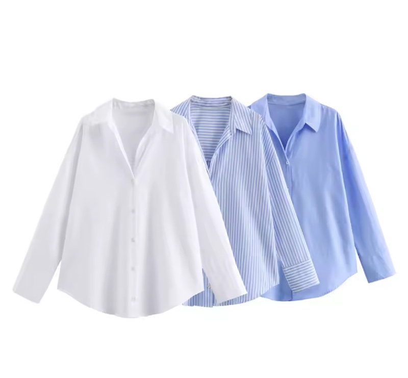 2025 femmes nouvelle mode ample solide décontracté boutonné chemise Satin chemise rétro revers à manches longues femmes chemise Chic haut