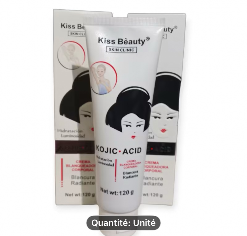 Crème Corp Hydratante Éclaircissante et Blanchissante 120G