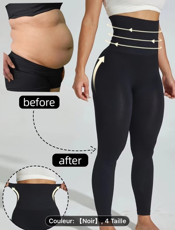 Leggings de Contrôle du Ventre et Liftage des Fesses pour Femmes