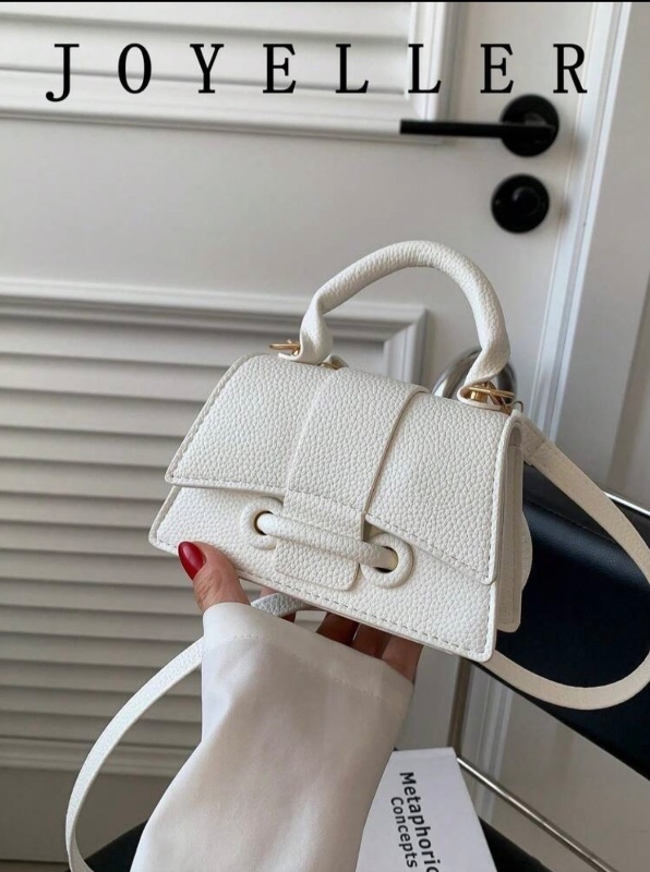 2026 Étui à rouge à lèvres texturé, mini sac carré, nouveau sac à main polyvalent de couleur unie pour femmes
