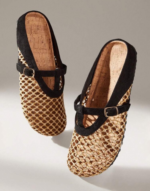 Solecia Chaussures femme printemps et été, nouvelle conception en T avec décoration, design à bout rond, confortable et simple, chaussures plates pour femmes idéales pour les déplacements, décontractées et polyvalentes