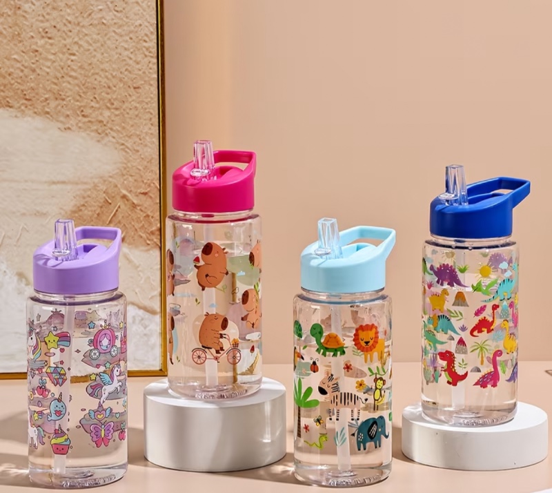 Capybara 1pc Gourde de sport d'extérieur mignonne et portable, tasse de fitness de grande capacité, hydratation adaptée au camping, tasse de sport