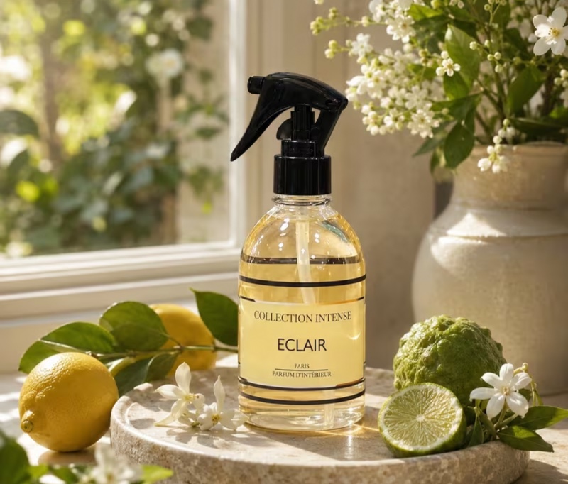 Collection Intense ECLAIR Parfum d’Intérieur et Textile 250 ml – Parfum frais, lumineux et élégant