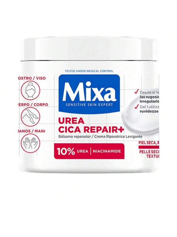 Cosmétique Corps MIXA UREA CICA REPAIR+ baume réparateur pour peaux sèches et rugueuses