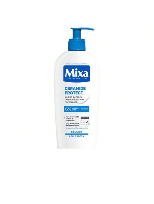 Cosmétique Corps Lait corporel hydratant MIXA CERAMIDE PROTECT pour peaux sèches
