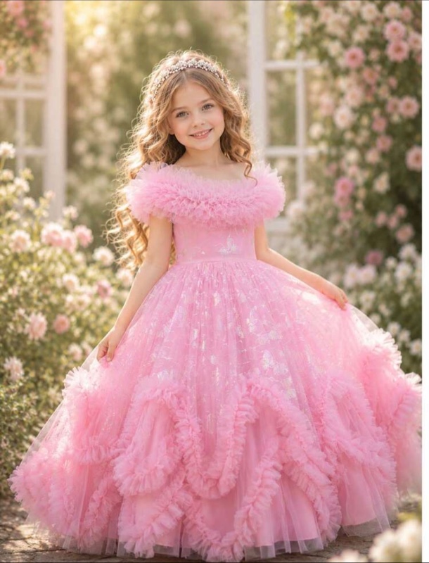 Pink Dress For Kids
